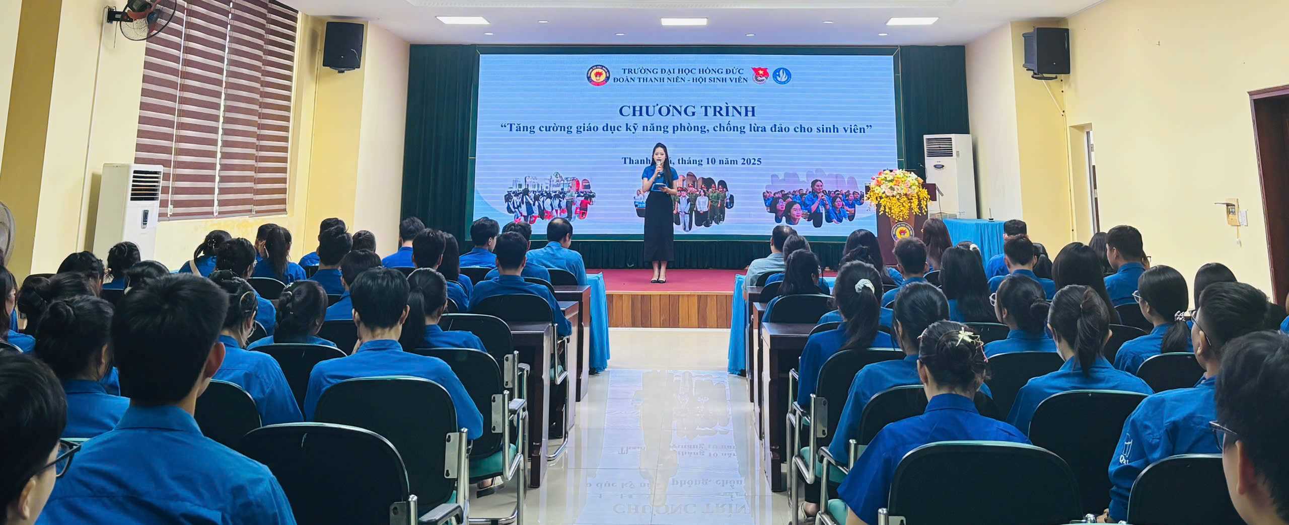 Trường Đại học Hồng Đức phối hợp triển khai mô hình điểm Chiến dịch “Không Một Mình” năm 2026